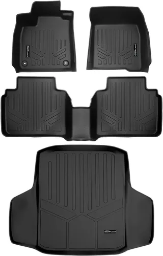 Vista 21 de SMARTLINER Juego de alfombrillas de primera fila para Honda Accord 2013-2017