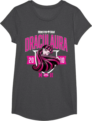 Vista 13 de Monster High -Camiseta Colegiada Draculaura Gris asfalto