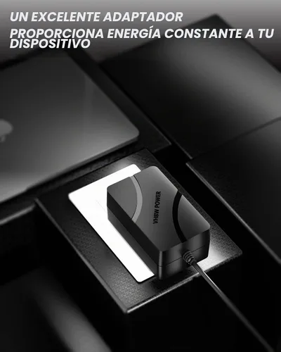 Vista 5 de VHBW Cargador de pistola de masaje de repuesto para DC 24V o 25.2V sin escobillas, cable de carga compatible con Hypervolt Taotronics Opove Toloco