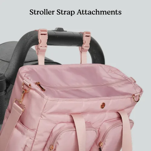 Vista 2 de Huggies Signature Hug Weekender Tote Diaper Bag