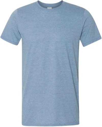 Vista 80 de Gildan Camiseta G500 para hombre Ceniza/baya