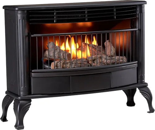 Vista 4 de ProCom QNSD250RT estufa de doble combustible sin ventilación, estufa independiente y calefactor de interior, uso con gas natural o propano líquido