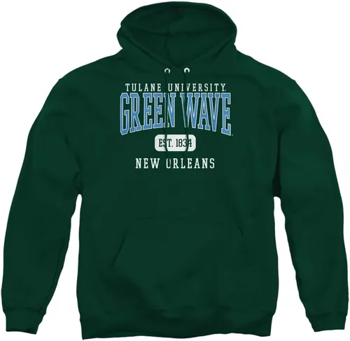 Vista 400 de LOGOVISION Colección de sudaderas con capucha unisex con diseño oficial de Collegiate Est. Date para hombres y mujeres