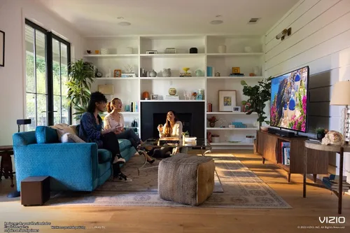 Vista 3 de VIZIO Barra de sonido de cine en casa V-Series 2.1 con Dolby Audio, DTS Virtual:X, Bluetooth, subwoofer inalámbrico, compatible con asistente