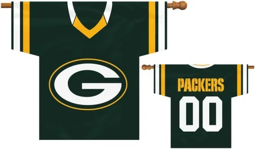 Vista 5 de Fremont Die NFL Fan Shop - Bandera de jersey de 2 lados, 30 x 34 pulgadas