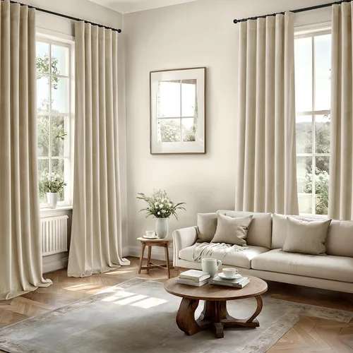 Vista 5 de MIULEE Cortinas de terciopelo de 84 pulgadas de largo, juego de 2 paneles para dormitorio, con pestaña trasera plisada, de lujo, aislamiento