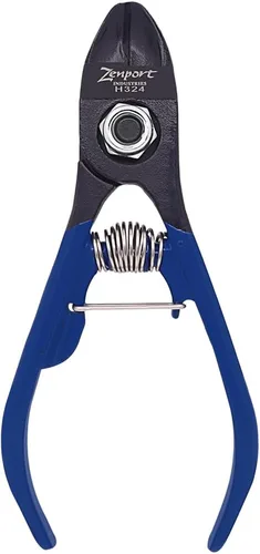 Vista 2 de Zenport H324 Clementine Citrus/Apple Fruit Clippers ergonómico, acero al cromo, 4.5 pulgadas