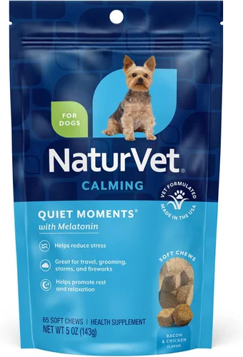 Vista 8 de NaturVet Quiet Moments Spray Calmante Herbal para Habitación Suplemento para Perros – Ideal para Automóviles, Jaulas para Perros, Nuevos Entornos