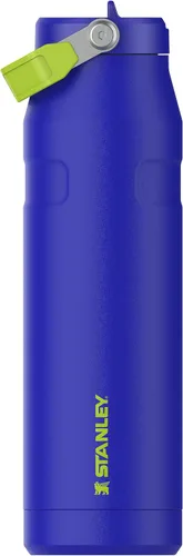 Vista 28 de STANLEY - Botella de agua IceFlow Flip Straw 2.0 con pajilla abatible, abertura más grande, acero inoxidable aislado, sin bisfenol A, 16 onzas
