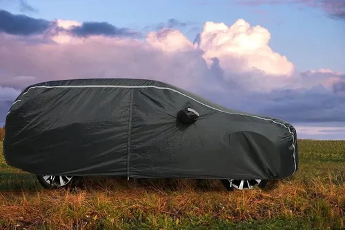 Vista 7 de Coverado - Funda impermeable para todo clima, protección completa, puerta con cremallera, forro de algodón, protección ultravioleta a prueba