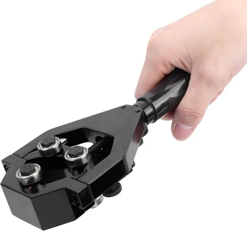 Vista 7 de Pelacables de mano, ergonómico multifunción herramienta de corte de cables para electricistas, hogar, aleación de aluminio BX 40A B 20 a 1.575 in, 1