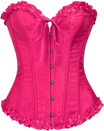 Vista 57 de SZIVYSHI Corsé para mujer, lencería moldeadora, body con cintura de encaje