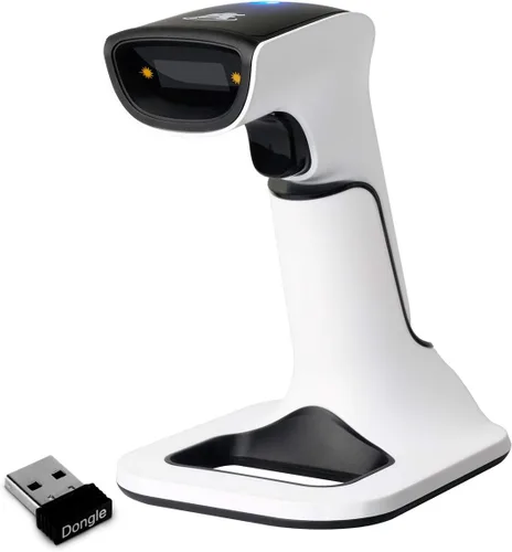 Vista 11 de ScanAvenger Escáner de Código de Barras Bluetooth Inalámbrico Portátil 1D&2D con Soporte Bluetooth: Escáner de Mano 3-en-1, Inalámbrico, Pistola