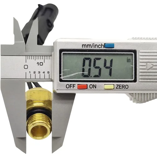 Vista 4 de XYZIL Interruptor de sensor de temperatura del refrigerante RE503242 con arnés de cableado compatible con John Deere Skid Steer Combine