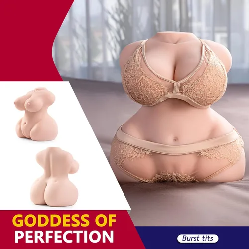 Vista 4 de Muñeca sexual de tamaño real para hombre, juguete vaginal con pechos realistas, anal, 12 libras, torso sexual realista de TPE masturbadores