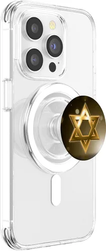 Vista 3 de Israel Pop Socket Israel para teléfono y tableta Star of David PopSockets MagSafe PopGrip para iPhone