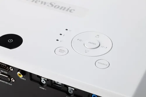 Vista 7 de ViewSonic Proyector láser de 1080p con 3500 lúmenes 3D Dual HDMI y bajo retraso de entrada para cine en casa y juegos (LS700HD)