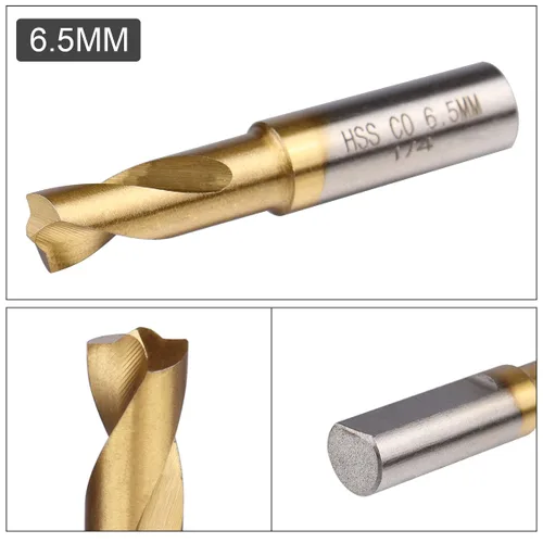 Vista 3 de Wolfride 3PCS Soldadura por puntos Brocas Herramienta de eliminación de soldadura por puntos 6.5MM 8MM 10MM