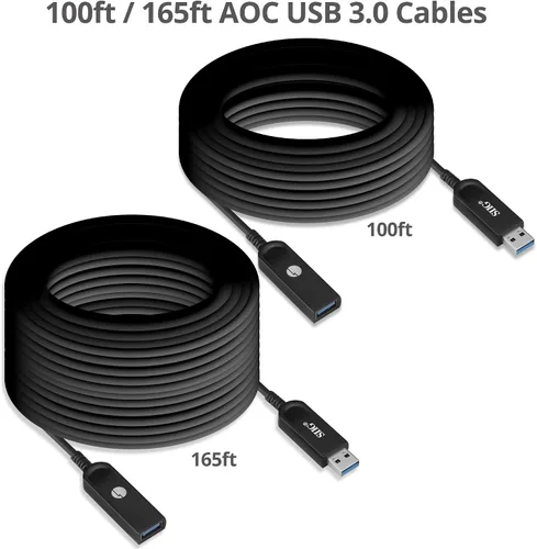 Vista 7 de SIIG Cable de extensión activo USB 3.0, 100 pies, 5 Gbps, CB-US0U11-S1