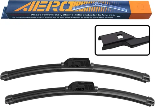 Vista 24 de AERO Avenger - Limpiaparabrisas prémium de 24 + 22 pulgadas para todas las estaciones, repuesto del fabricante original del equipo original