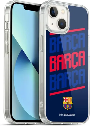 Vista 23 de Head Case Designs Funda de gel suave con licencia oficial del FC Barcelona Barca Crest Graphics [protección de grado militar] compatible con Apple