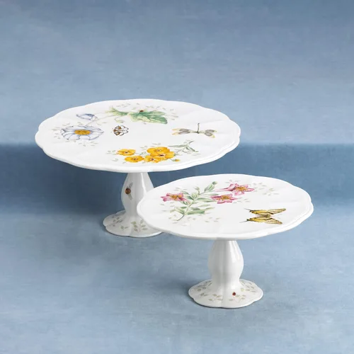 Vista 21 de Lenox Butterfly Meadow - Cuenco pequeño para servir, color blanco