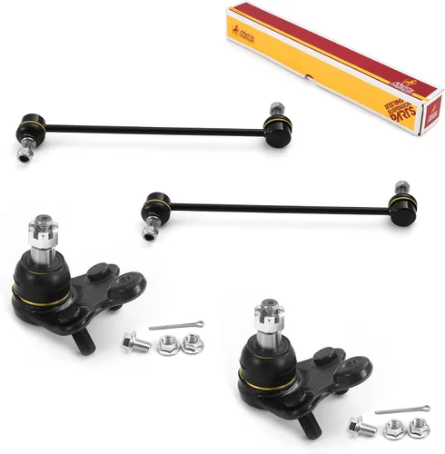 Vista 92 de Metrix Premium Chassis Parts - Juego de 4 piezas de articulación de rótula superior y barra estabilizadora delantera para Ford Ranger RWD 1998-2011