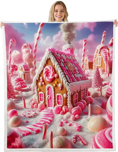 Vista 7 de Manfei Manta Kawaii con estampado de gato estrellado para niños y niñas, decoración de habitación de niños y niñas, manta negra Kawaii animal