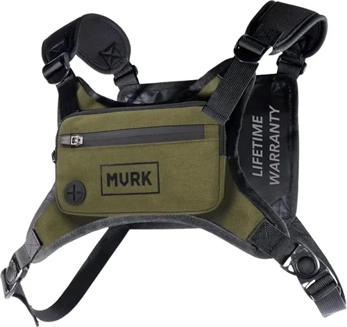 Vista 11 de MVRK Mochila de pecho resistente al agua - Chaleco para correr para entrenamientos, soporte para teléfono para correr, almacenamiento adicional