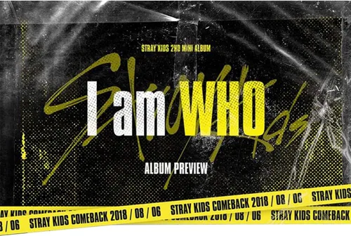 Vista 2 de STRAY KIDS I AM WHO 2 Mini álbum al azar Ver CD+PhotoBook+3P QR PhotoCard+1P Letras Poster+Número de seguimiento SELLADO