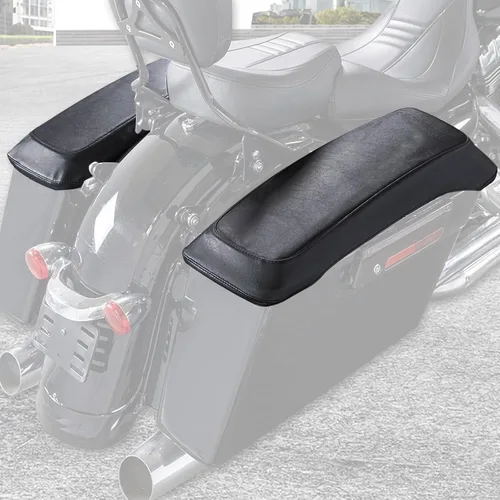 Vista 3 de Tapa de audio impermeable para altavoz de alforja, cubierta de piel sintética para Harley 2014-2024 Touring Road Glide FLTRX Electra Glide FLHT Road