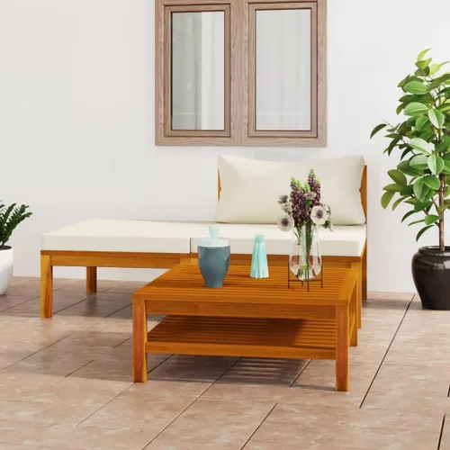 Vista 12 de Sofá de salón seccional con cojín gris oscuro, madera de acacia maciza para sala de estar, apartamento, dormitorio y oficina