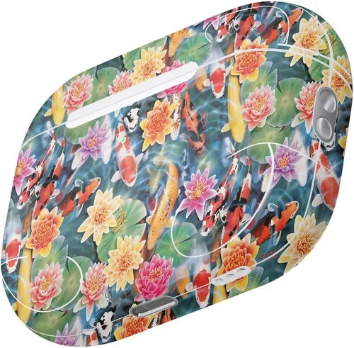 Vista 3 de MightySkins - Fundas compatibles con Apple AirPods Pro 2 – Koi Pond Funda protectora de vinilo duradera y única Fácil de aplicar, quitar