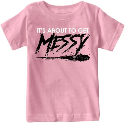 Vista 3 de Xtreme Apparrel Camiseta para fanáticos de niños a punto de conseguir desordenada