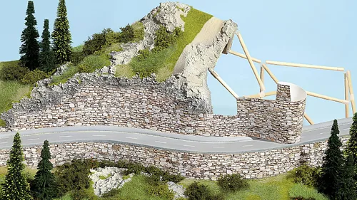 Vista 3 de Noch 57700 Modelado de paisaje de granito de pared de cartón