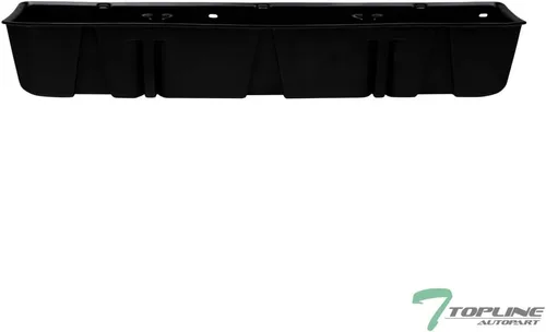 Vista 3 de Caja de cambios negra para debajo del asiento, caja organizadora de carga compatible con Ford 150 Supercrew 15-22 / 17-22 F250 F350 F450 F550