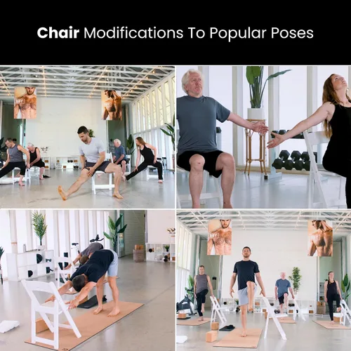 Vista 2 de Yoga Vitality - Chair Yoga For Seniors, Older Adults, and Absolute Beginners Made For Healthy Aging, Improved Mobility, Joint Health, Balance, Pain