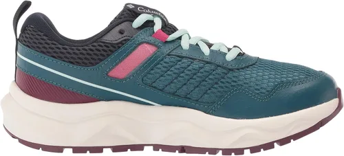 Vista 6 de Columbia Zapatos de senderismo Plateau para mujer, Aguas profundasMañana helada