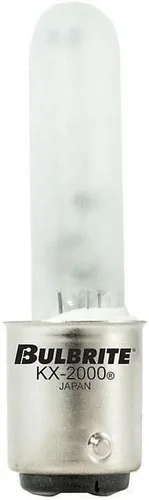 Vista 10 de Bulbrite Bombilla KX40FR/DC de doble contacto con base de bayoneta (BA15D), 1 unidad (paquete de 1), escarcha Frost