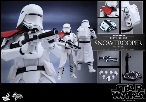 Vista 7 de Hot Toys Escala 1:6 Star Wars El Despertar de la Fuerza de la Primera Orden Snowtrooper Oficial Juguete (blanco)