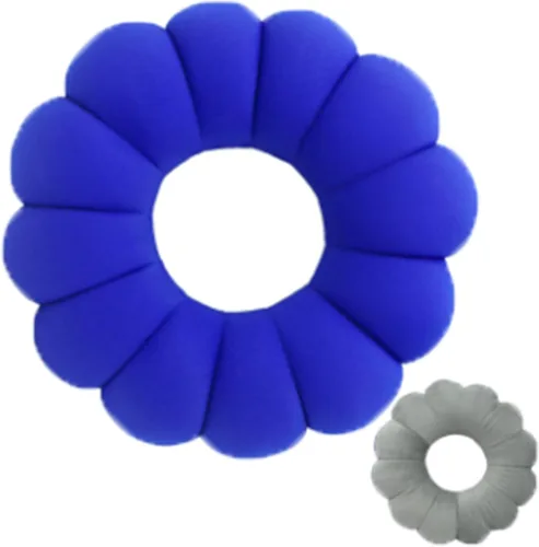 Vista 9 de Cojín Antiescaras, Almohada de Elevación para Codo Roto, Almohada Donut para Alivio de Presión en Manos y Pies, Almohadón de Soporte para Codo, Verde