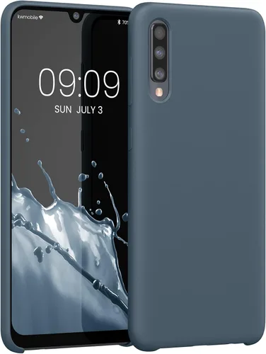 Vista 294 de kwmobile Funda Compatible con Samsung Galaxy A14 5G - Funda de teléfono de TPU y silicona con acabado suave - Verde Lima