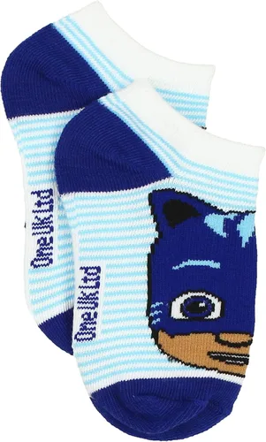 Vista 6 de PJ Masks Paquete múltiple de calcetines para niños y niñas pequeños (pequeño, blanco héroe), Hero BlancoMulti, S