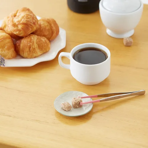 Vista 8 de RSVP International Endurance Kitchen Baking/Decorating Collection Pinzas culinarias rectas con puntas dentadas recubiertas de acero inoxidable