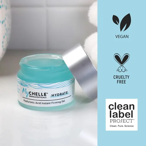 Vista 2 de MyChelle Dermaceuticals Gel reafirmante instantáneo, ácido hialurónico concentrado al 2% de grado Spa
