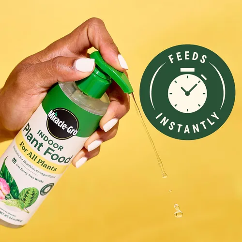Vista 3 de Miracle-Gro - Alimento para plantas de interior para todas las plantas, 8 onzas líquidas (paquete de 2)
