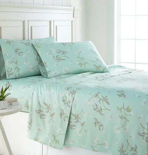 Vista 16 de Southshore Fine Living, Inc., Sábanas de Algodón 100% con Bolsillo Profundo, Sábanas de Algodón Satén de 300 Hilos Juego de Cama Tamaño Full, Sábana