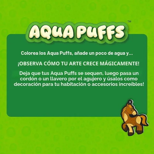 Vista 9 de Skillmatics Aqua Puffs - Kit de arte 3D, animales, pintura sin desorden por números, manualidades para niños, actividades de color de bricolaje