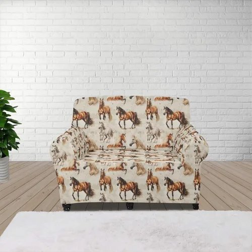 Vista 69 de ZOUTAIRONG Fundas elásticas para sofá con estampado de ramas de camuflaje 3D para sofá, funda para muebles de un solo cojín, decoración del hogar u