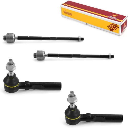 Vista 49 de Metrix Premium Chassis Parts - Kit de 4 piezas de extremos de barra de acoplamiento frontal exterior e interior compatible con Nissan Pathfinder